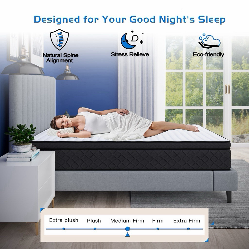 Azure Cooling Gel Mattress size photo