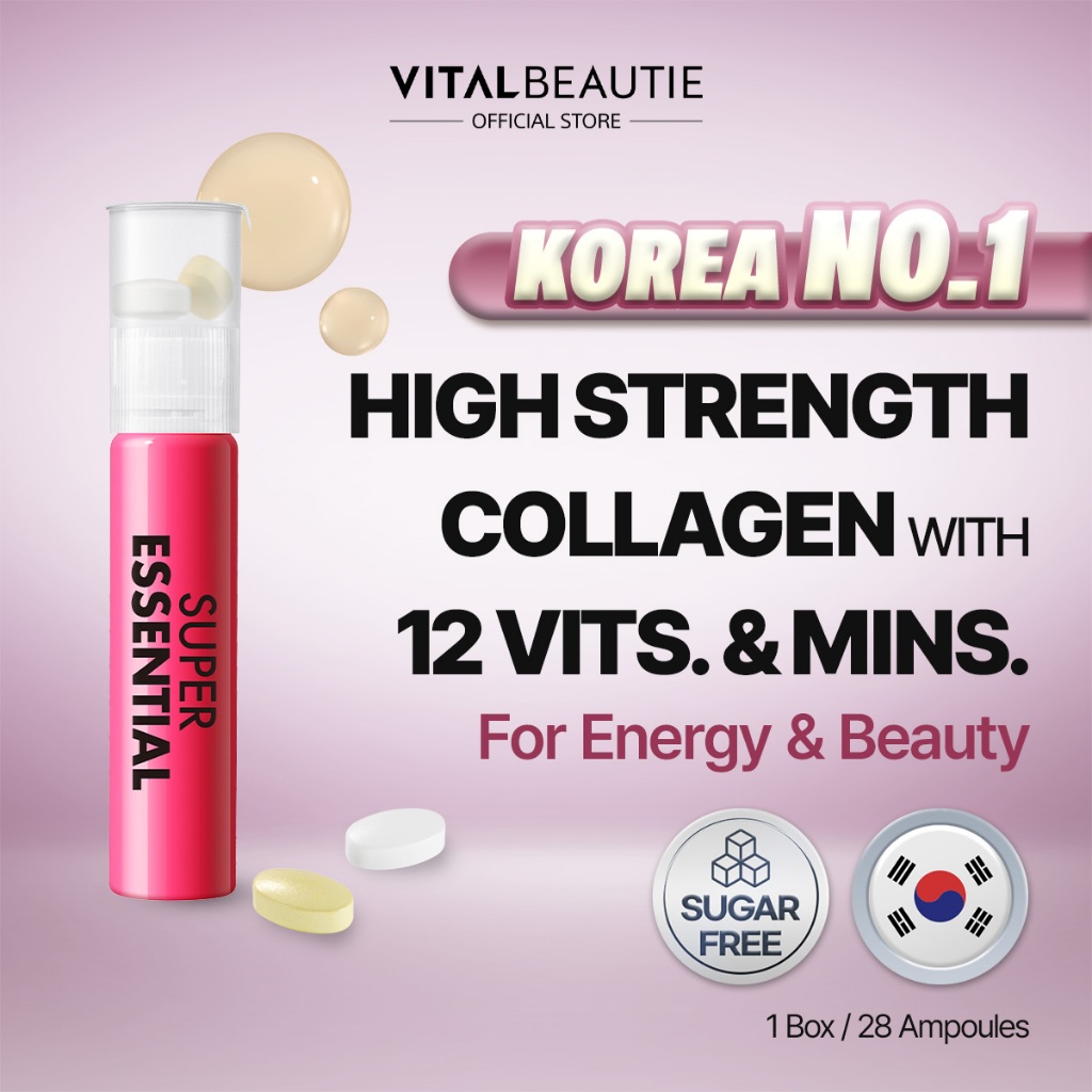 [VITALBEAUTIE] Super Essential 7EA / 28EA | Premium High-Strength ...