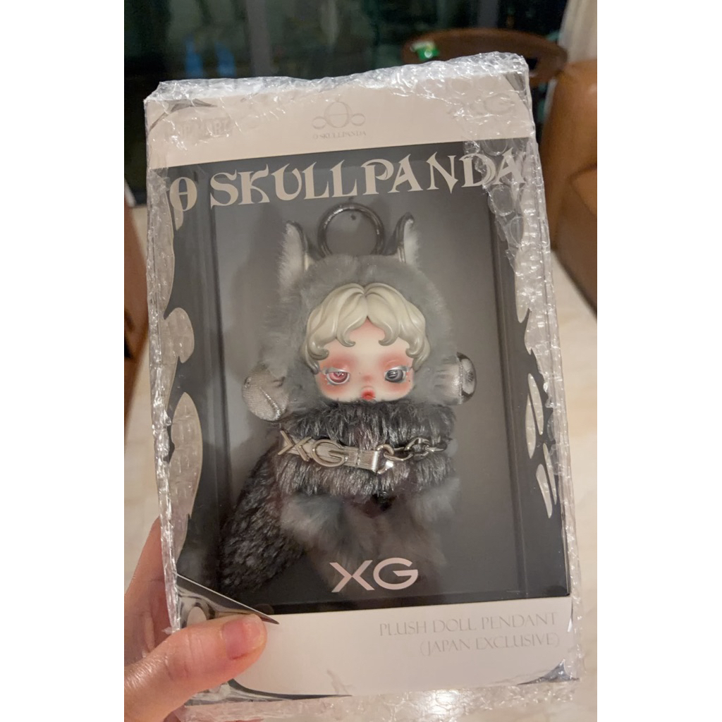 SG Seller! POPMART SKULLPANDA XG skull panda plush doll Japan