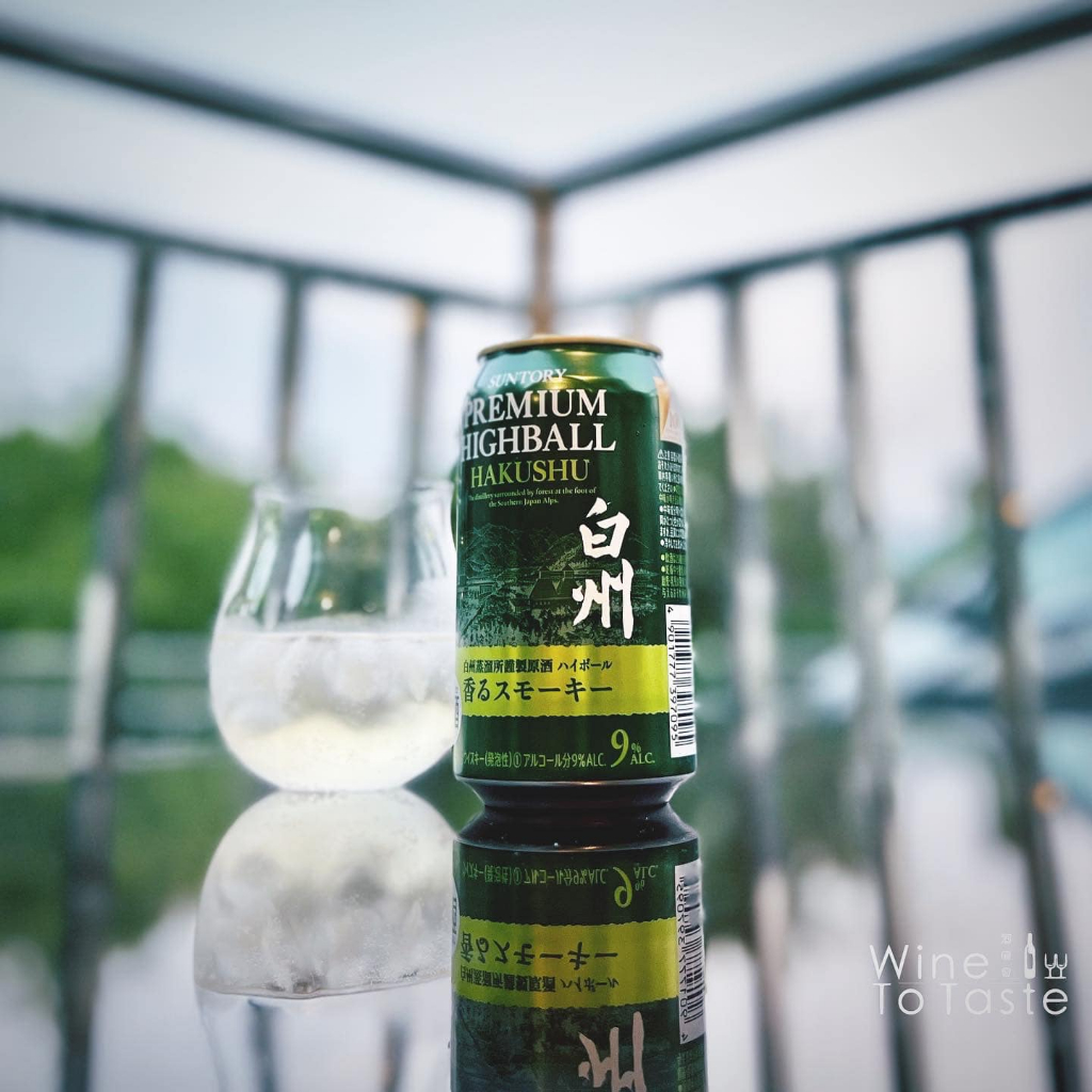 Limited Stock Suntory Hakushu Highball Can Smoky Balanced