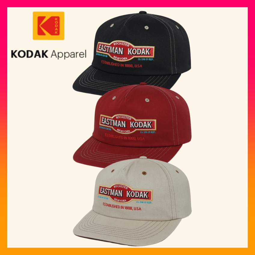 KODAK Apparel Overfit Trucker Cap (2026New) | Shopee Singapore