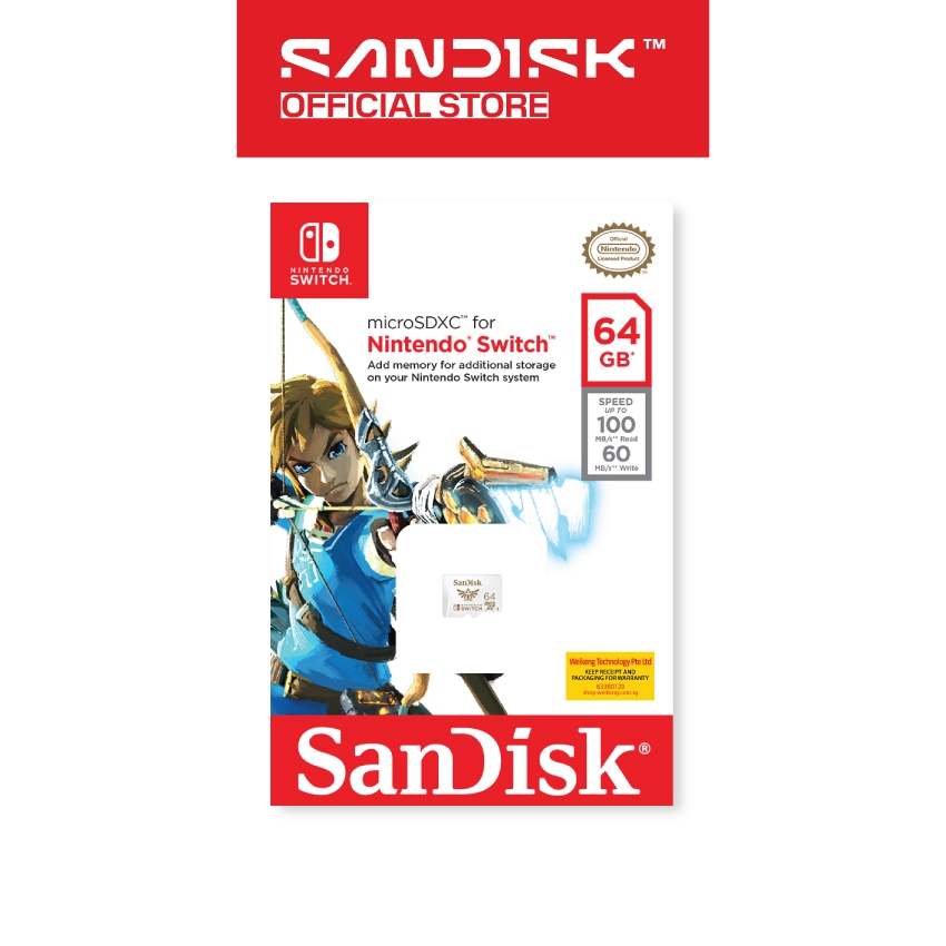 SanDisk microSD Card for Nintendo Switch | Shopee Singapore