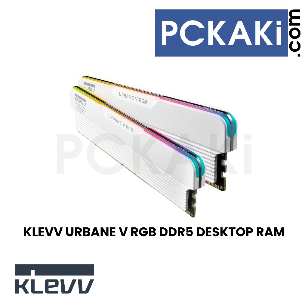 KLEVV URBANE V RGB DDR5 6400 MHZ 32GB / 48GB KIT INTEL XMP AMD EXPO ...