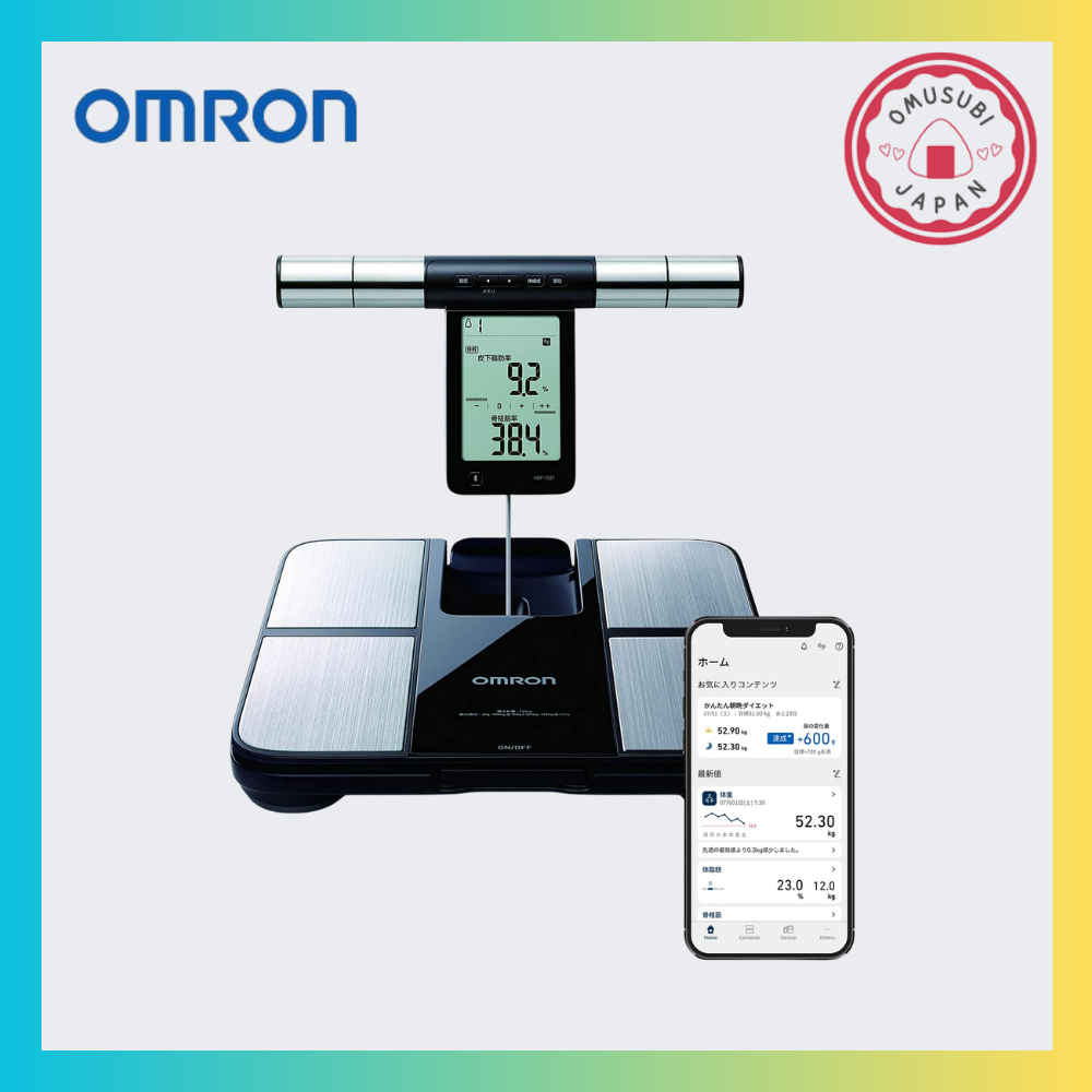 【OMRON】KaradaScan Body Composition Monitor Scale Black KRD-703T Digital ...