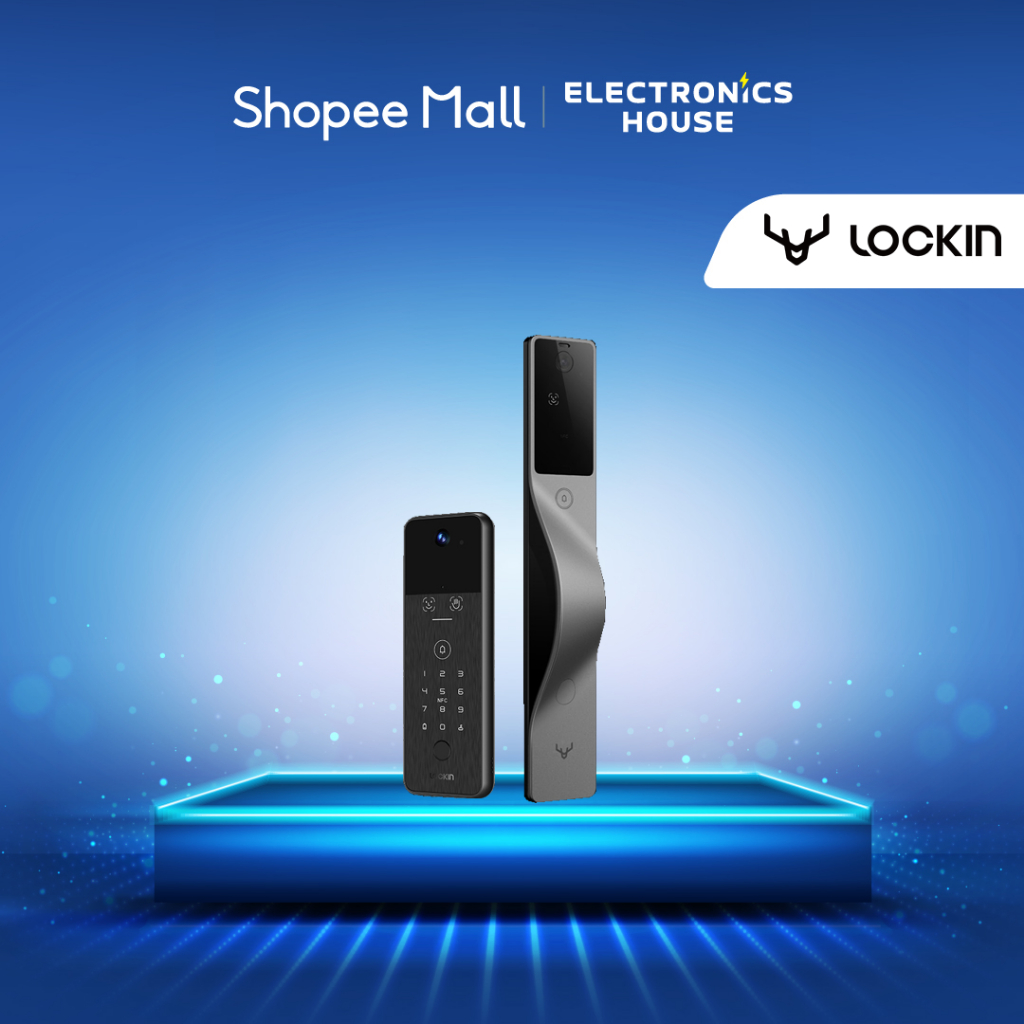 [Bundle] LOCKIN V5 Max Push Pull Smart Lock | Palm Vein Recognition ...