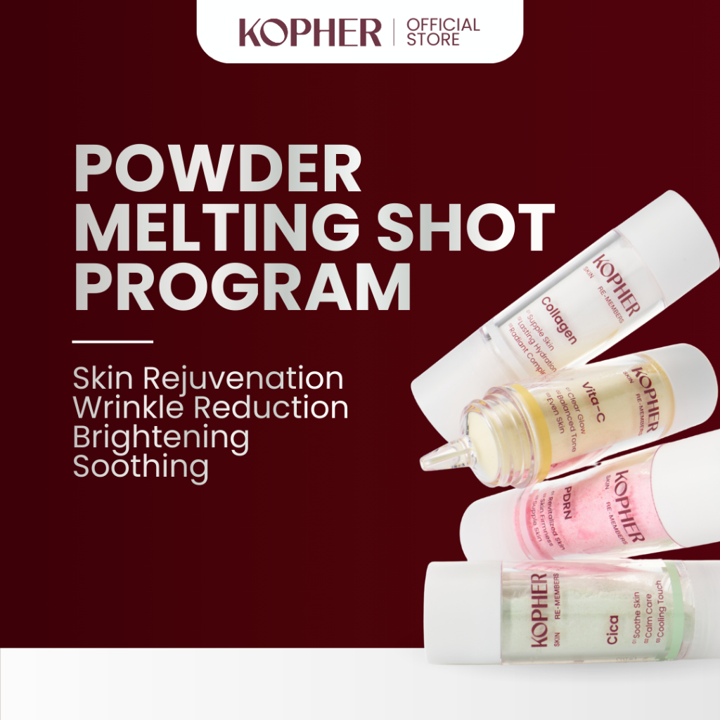 美容液 KOPHER Powder Melting Shot Program KOPHER Official] Powder Melting Shot Program 10g*4ea : Melting