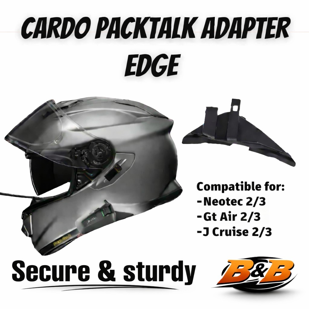 SG】Shoei Helmet Sena SRL 2/3 Cardo Packtalk Bold Edge Mount