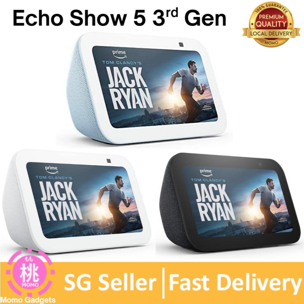 All new Amazon Echo Show 5 3rd Gen Smart display with Alexa and 2 MP ...