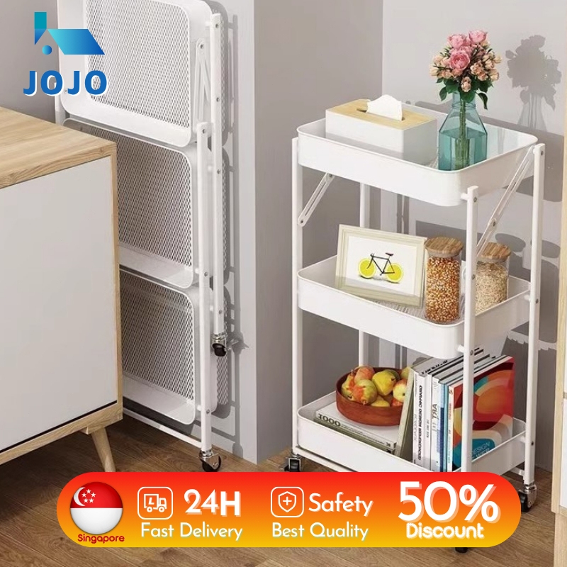 Foldable Trolley Rack Foldable Trolley Rack Multi-purpose dining table ...