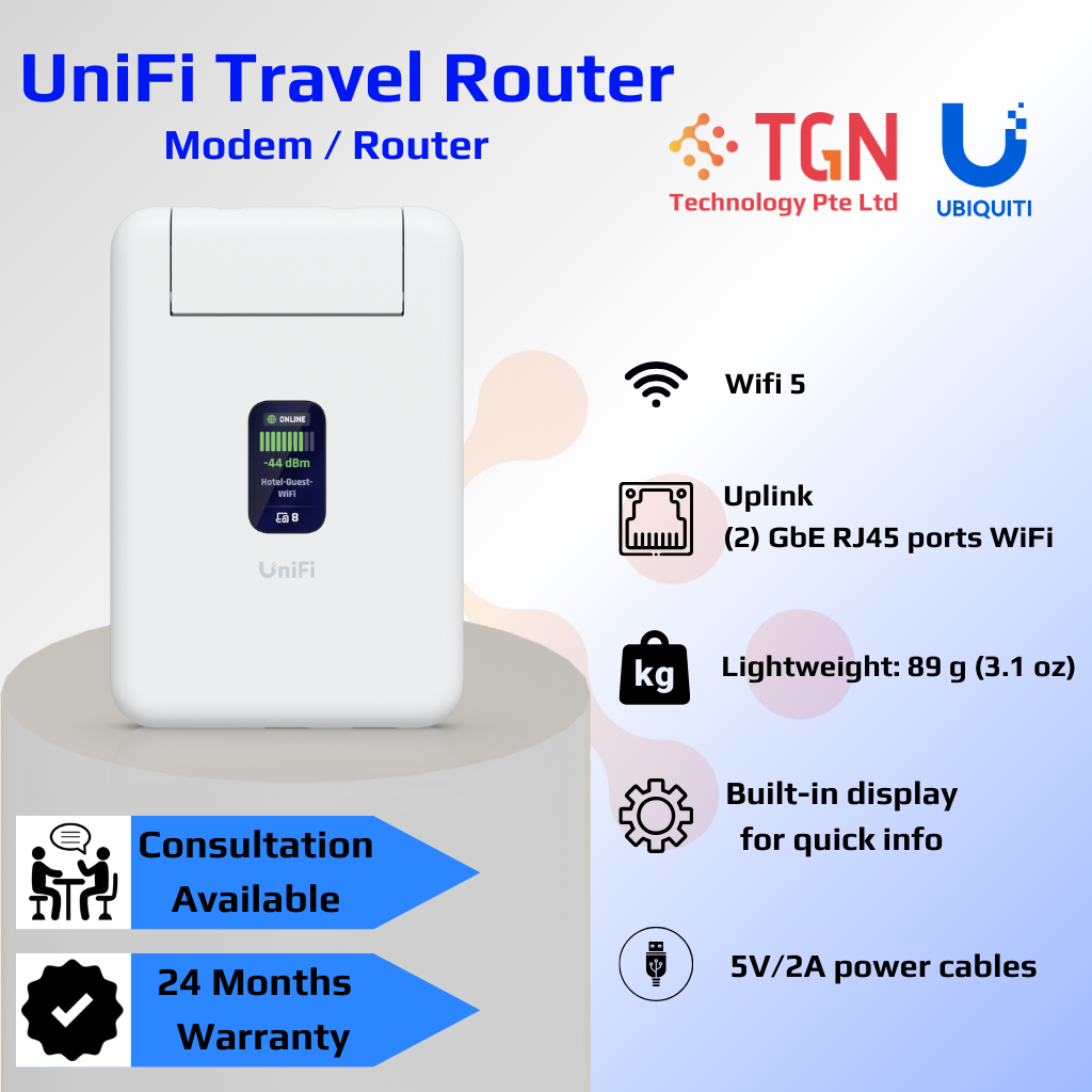 UniFi Travel Router UTR *24 Months Warranty* | Shopee Singapore