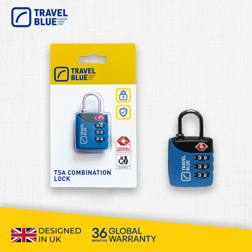 Travel Blue TSA 3 Dial Combination Lock - TB029 | Shopee Singapore