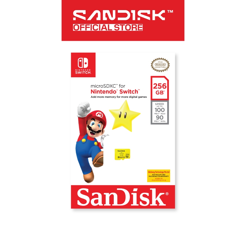 SanDisk microSD Card for Nintendo Switch | Shopee Singapore