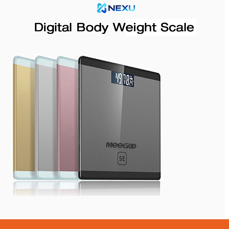 [SG Local Stock] Scale Digital Body Weight Scale High Accuracy Tempered ...