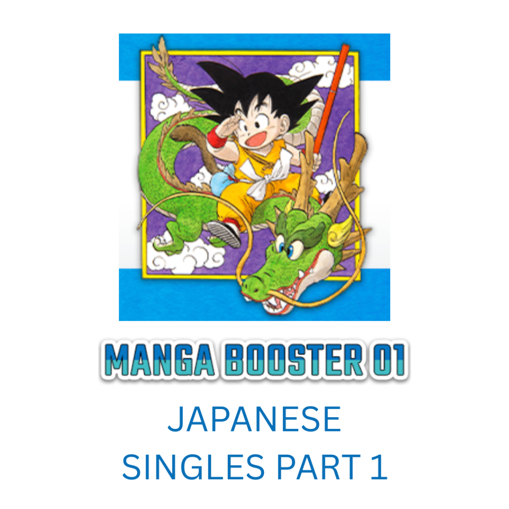 Dragon Ball SB01 Manga Booster Japanese Singles Part 1 | Shopee Singapore