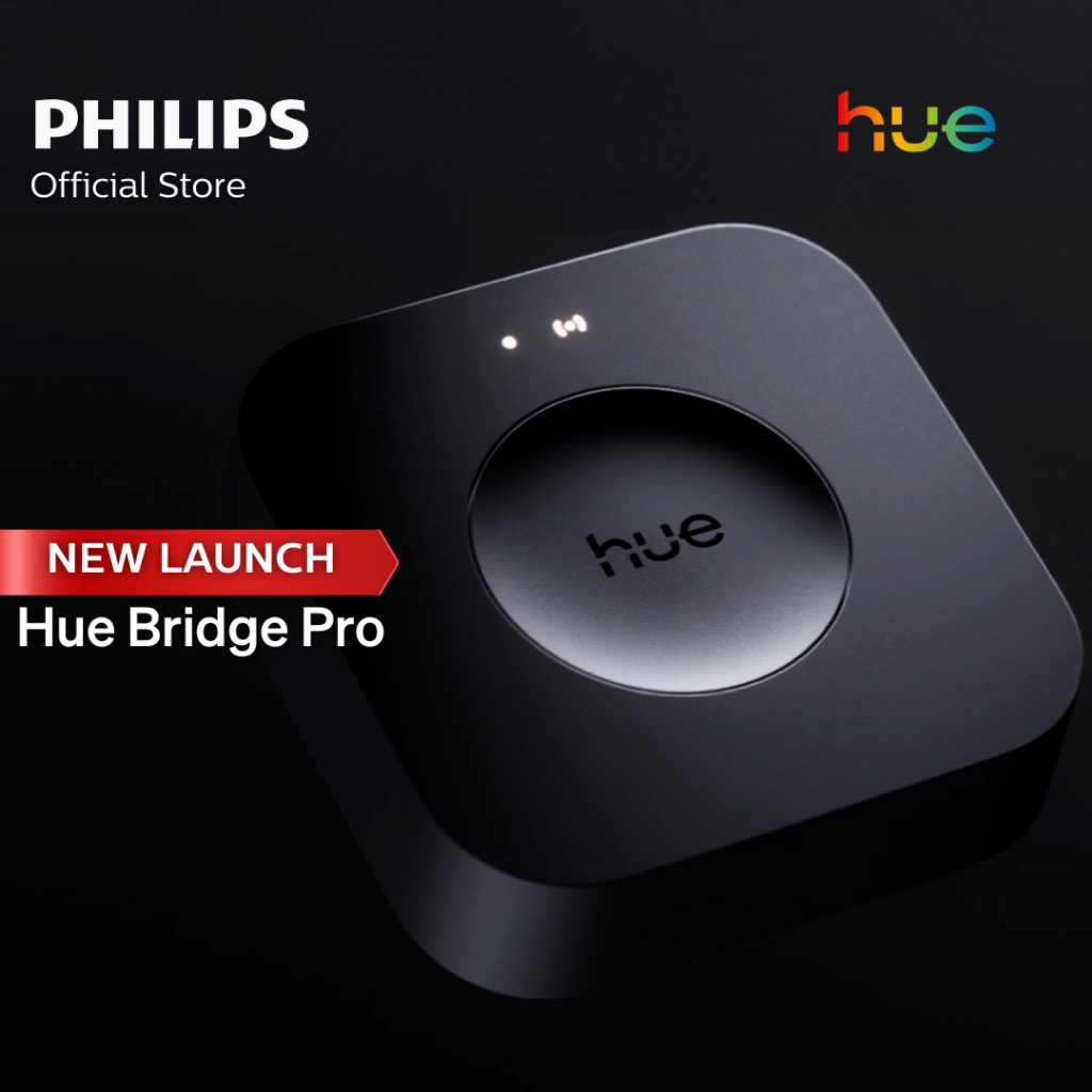 Philips Hue Bridge Pro, Smart Light Hub, Wireless, Advanced