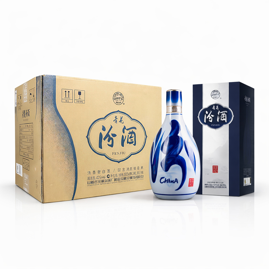 Qinghua Fenjiu 42% 500ml Light Aroma Chinese Baijiu | Premium
