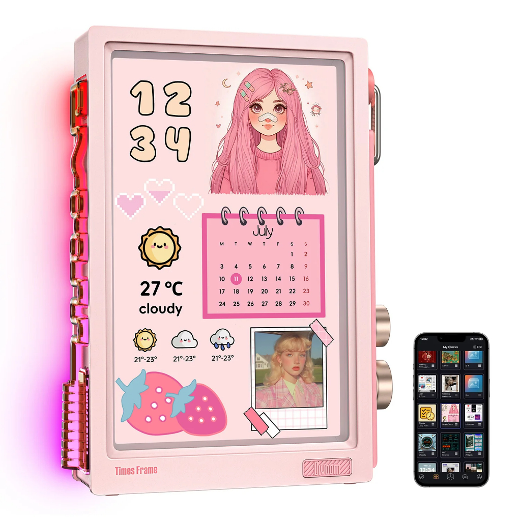 Divoom Times Frame Smart Pixel Art Frame – WiFi Digital Display