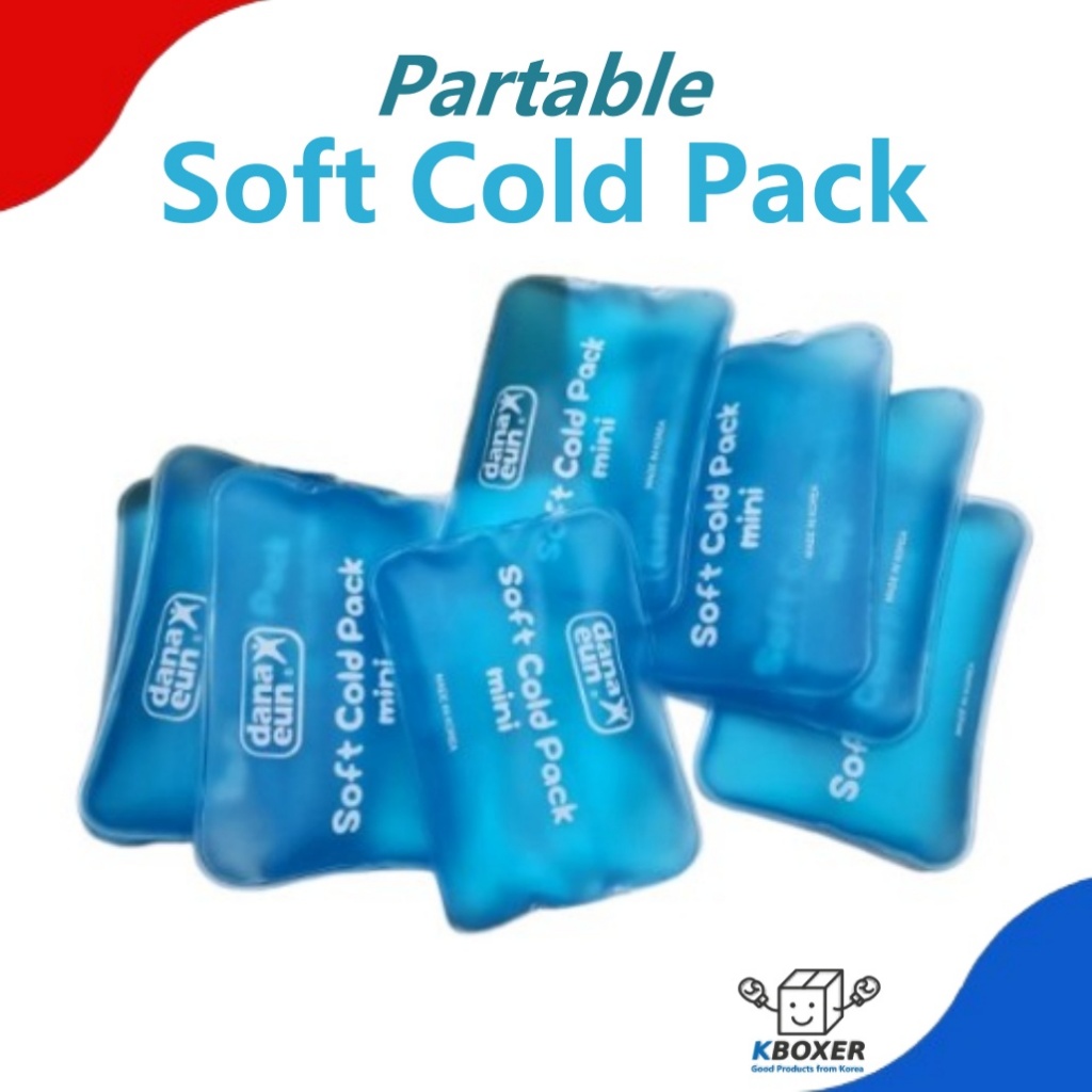 [KOREA] Soft Cold Pack Mini / Gel Cold Pack /Eye Face Cold Compress ...
