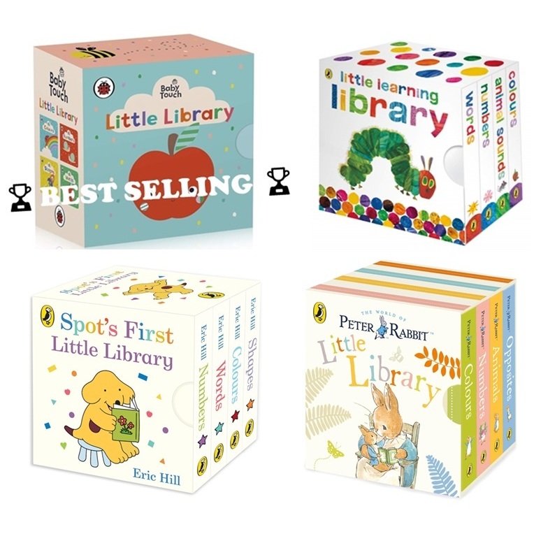 Baby Little Library Book Sets : Ladybird, Eric Carle, Peter Rabbit ...