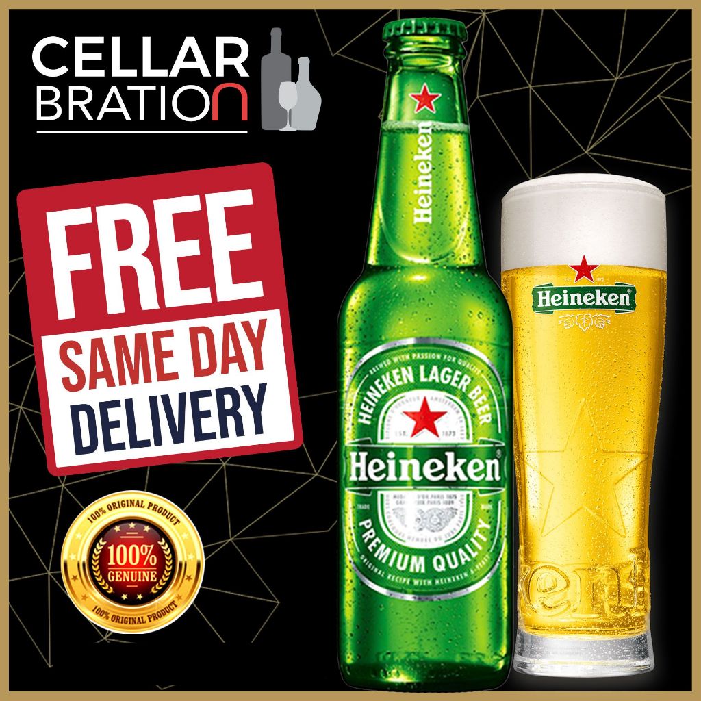 Heineken Beer Pint (24 bottles x 325ml) | Shopee Singapore