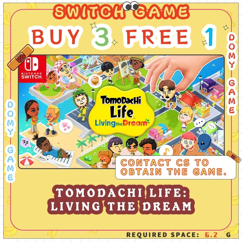 Tomodachi Life: Living the Dream Nintendo Switch Digital Game（BUY