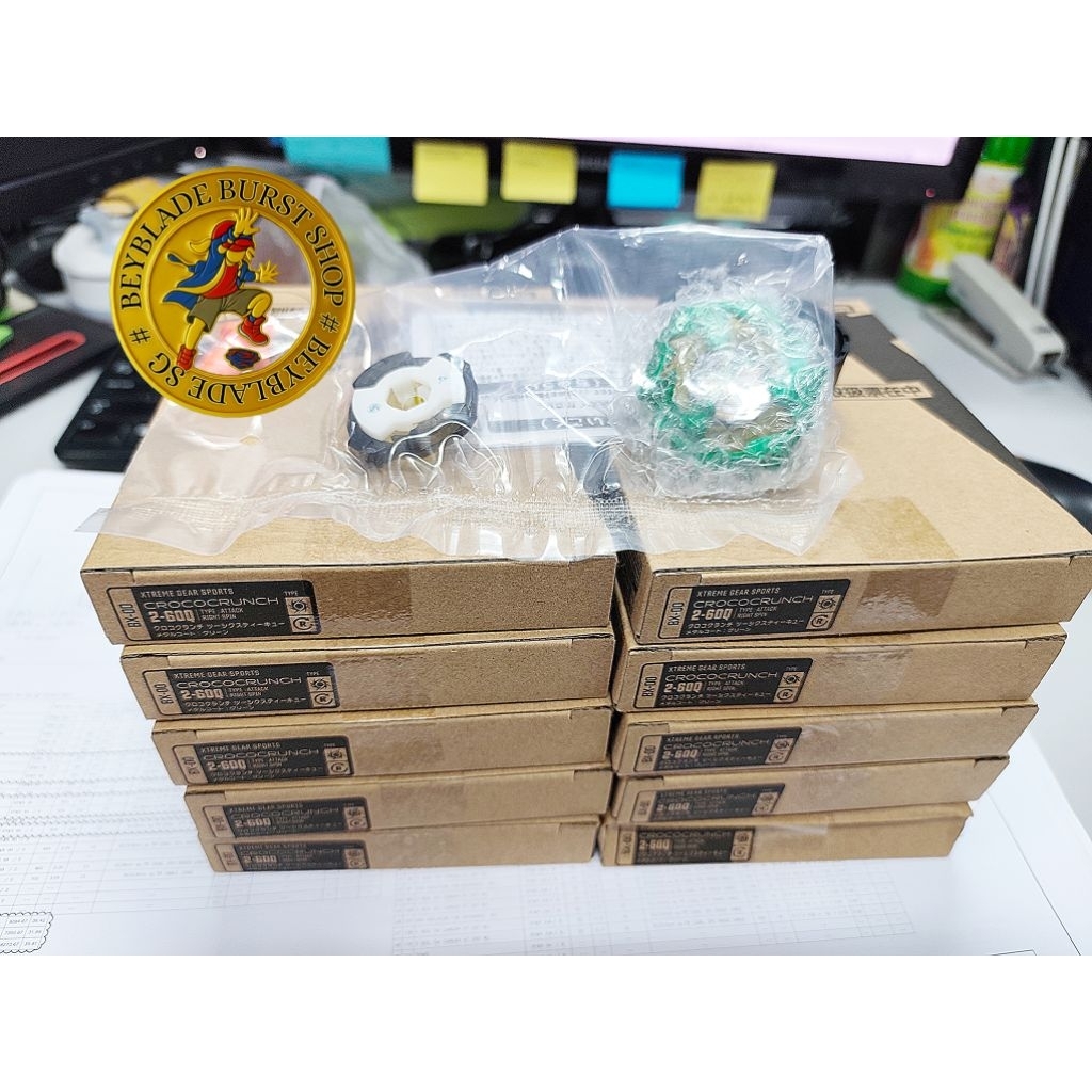 Beyblade X Croco Crunch 2-60 Quake Beyblade X Takara Tomy | Shopee ...