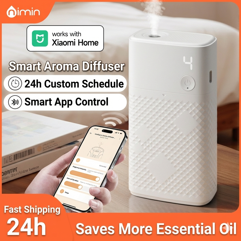 【Local】 nimin Smart Aroma Diffuser App Control Automatic Fragrance ...
