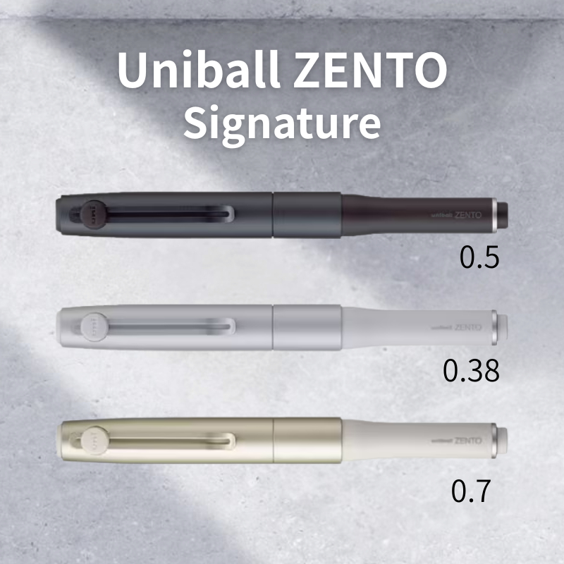 uniball ZENTO / Uni-ball Zento Signature Model 0.5mm [Metallic
