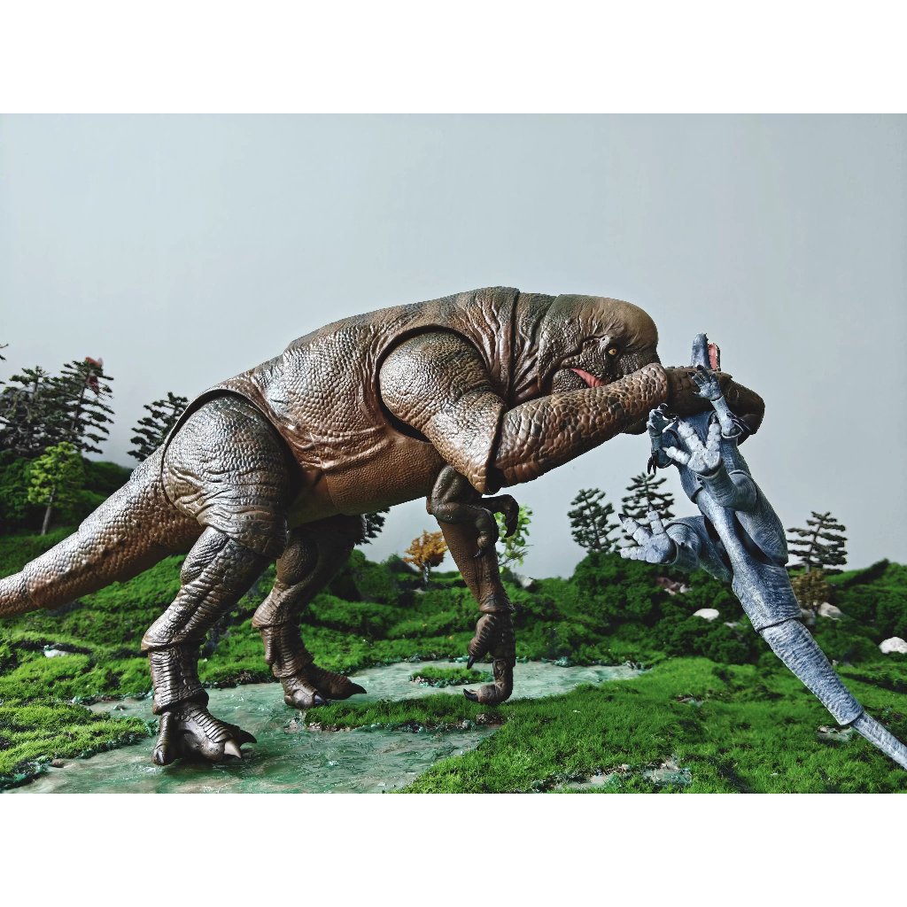 Custom Built Jurassic World Rebirth D-Rex Distortus Rex 1:35 In Scale ...