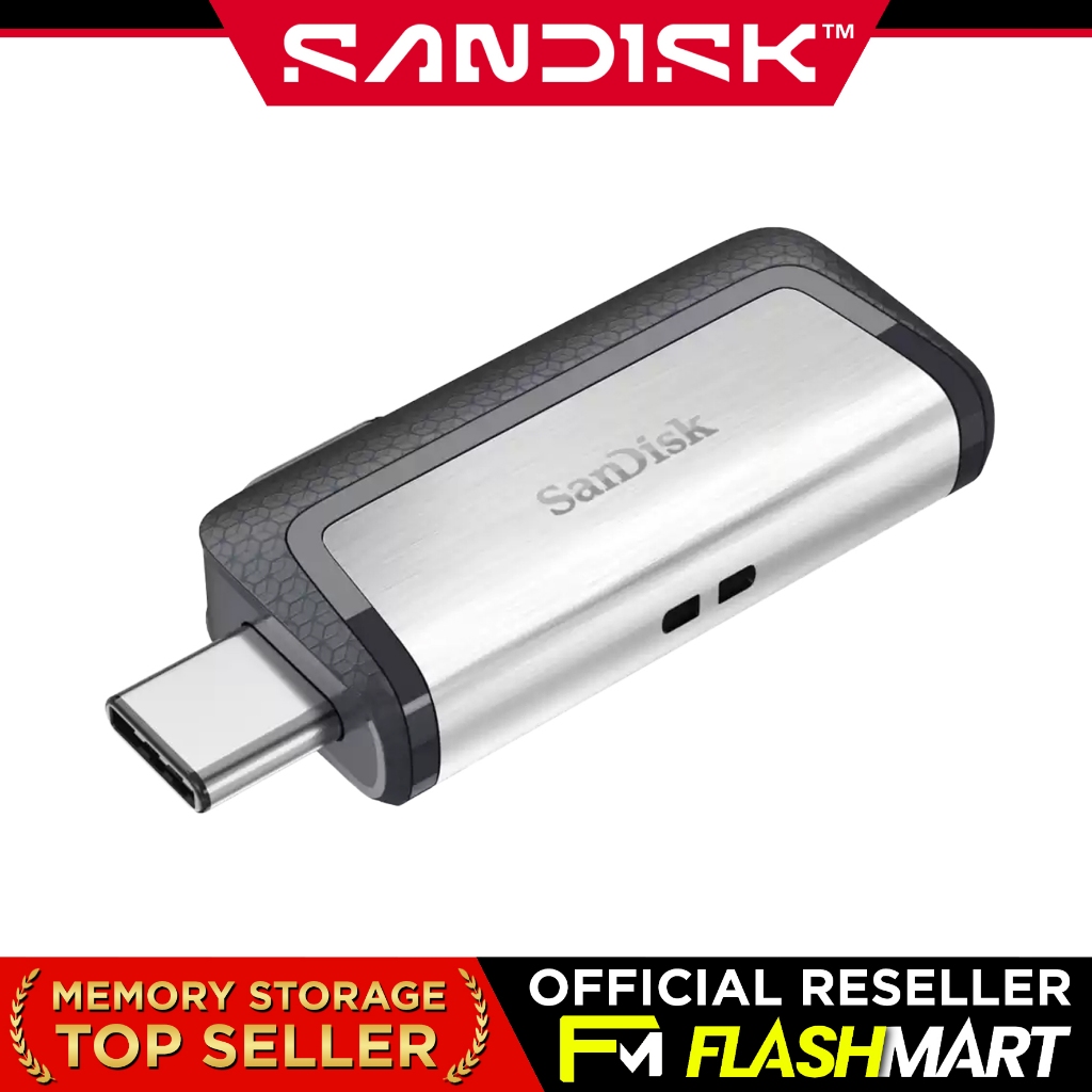Sandisk Ultra Dual Drive USB Type C Flash Drive 16GB 32GB 64GB 128GB ...