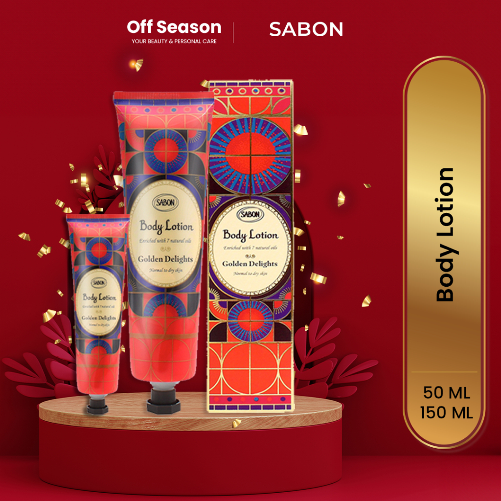 SABON Body Lotion Golden Delight | Shopee Singapore