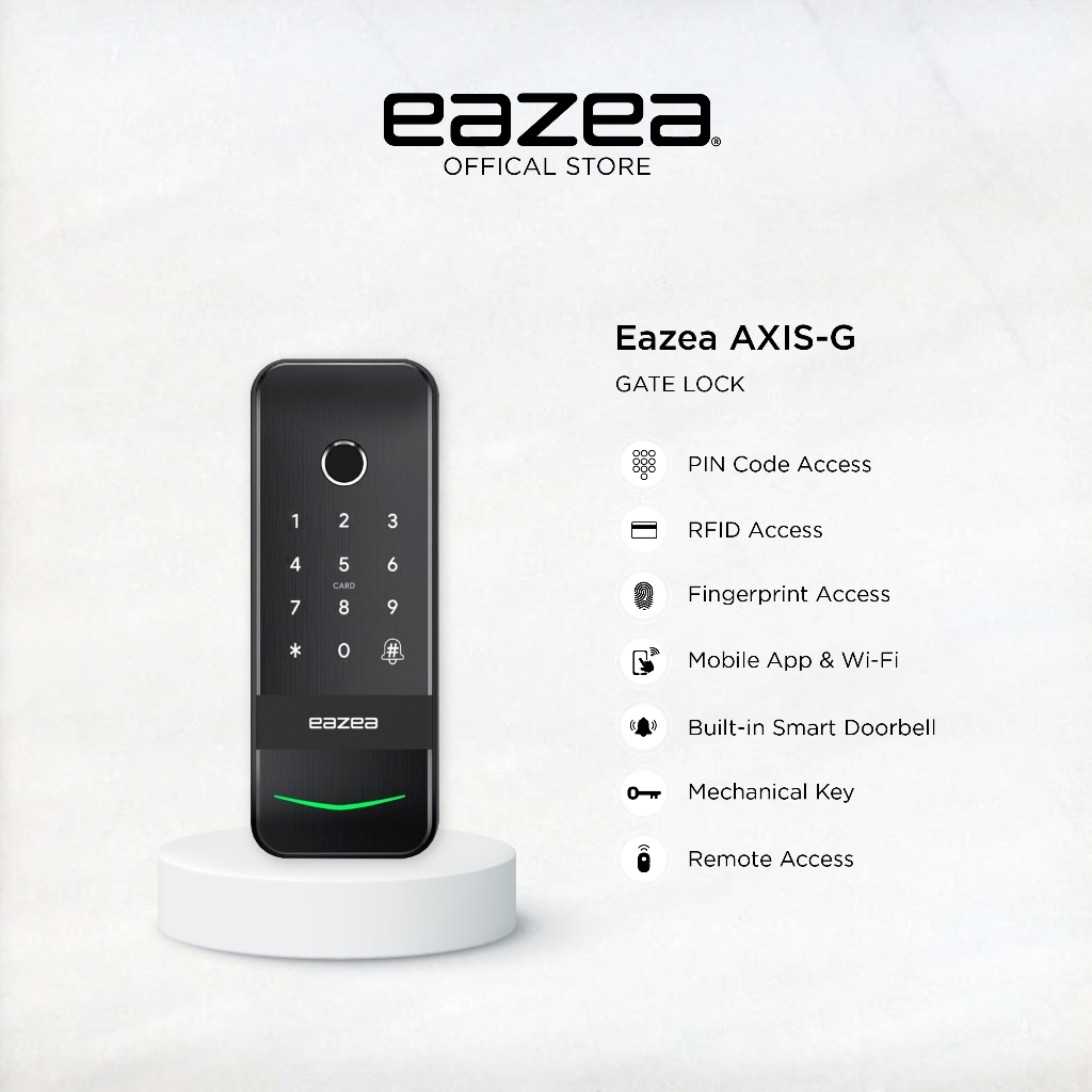 Eazea Smart Digital Lock, Online Shop Jul 2026 | Shopee Singapore