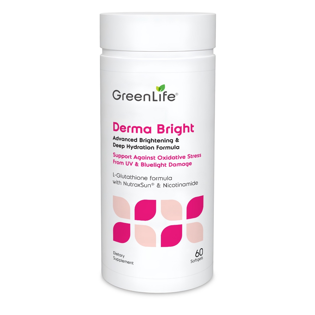 GreenLife Derma Bright⁺ UV Protection & Skin Brightening 60 Softgel (Improved Formula)