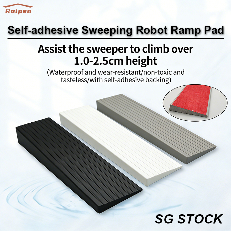 【SG】 Self-adhesive Non-Slip Rubber Slope Mat Universal Threshold Ramp ...