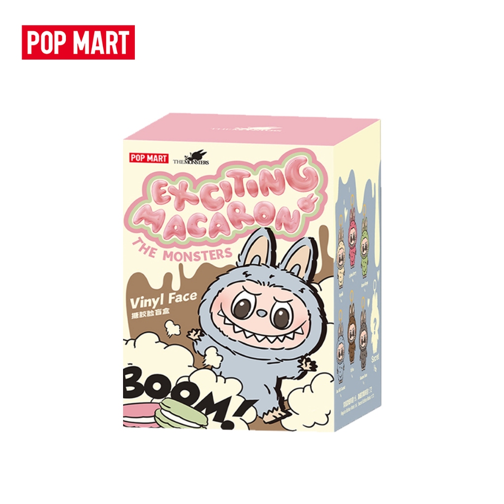 POP MART THE MONSTERS - Exciting Macaron Vinyl Face Blind Box