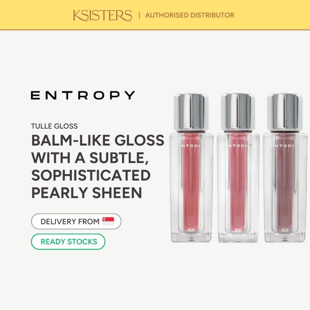 ENTROPY Tulle Gloss (with Body Cap + Chain) | Shopee Singapore