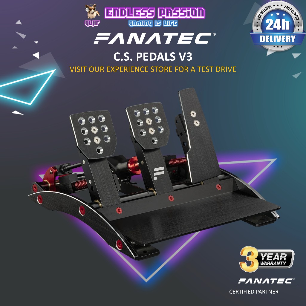 Fanatec ClubSport Pedals V3 - CSP_V3 | Shopee Singapore