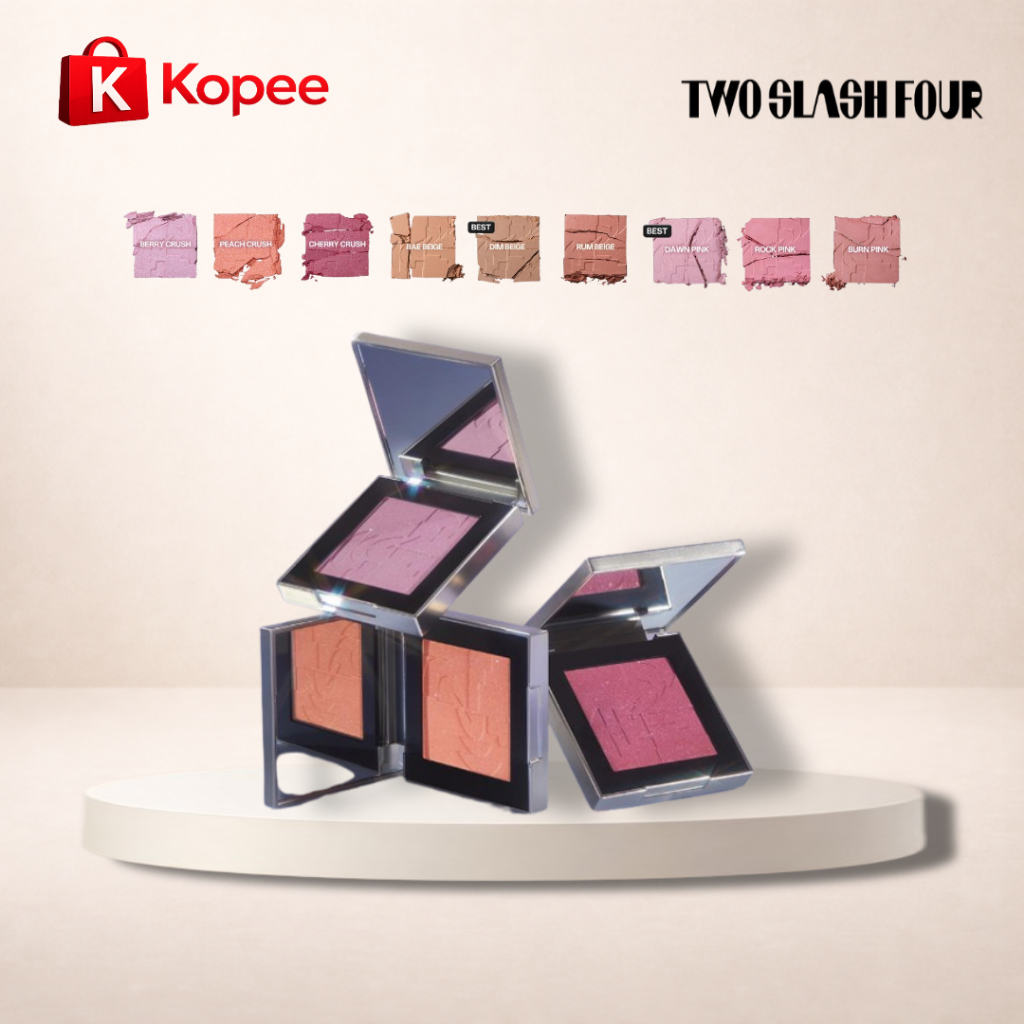 TWO SLASH FOUR All Over Face Blush 5.5g | New Colours - 9Colours ...