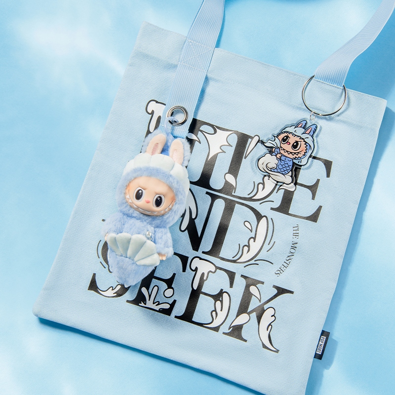 POP MART LABUBU HIDE AND SEEK IN SINGAPORE SERIES-Canvas Bag