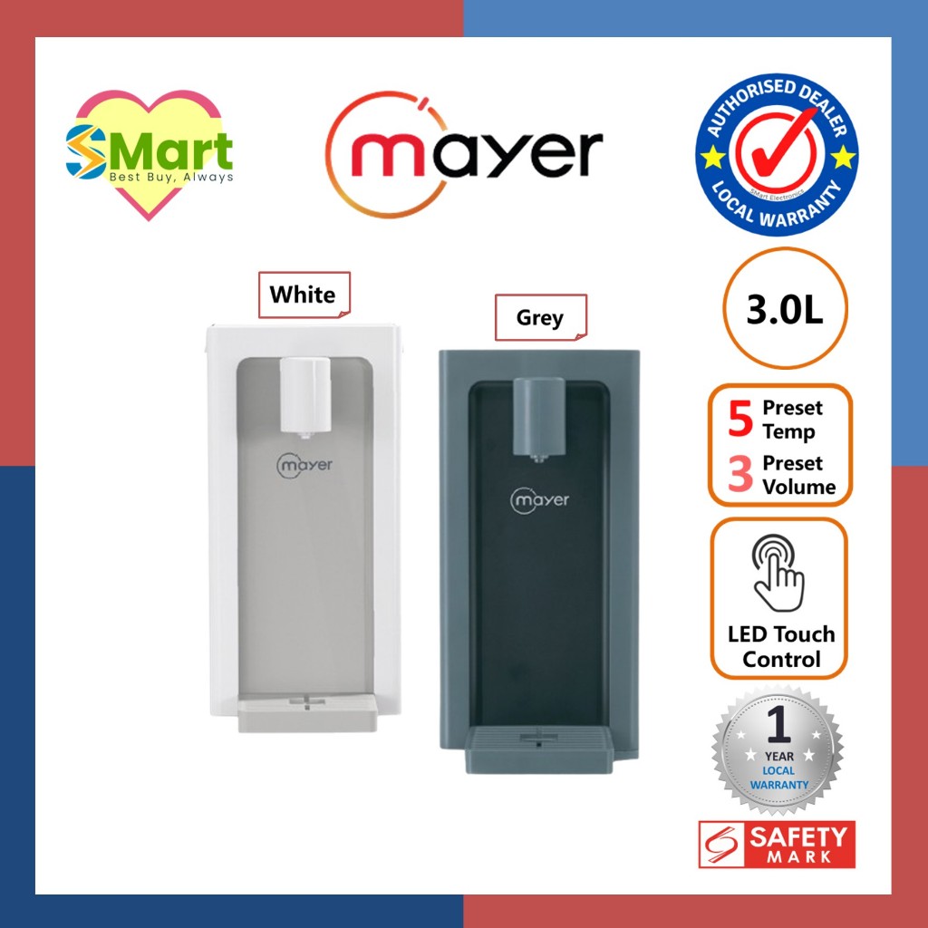 Mayer 3L Instant Heating Water Dispenser with Filter [MMIWD30] | Shopee ...