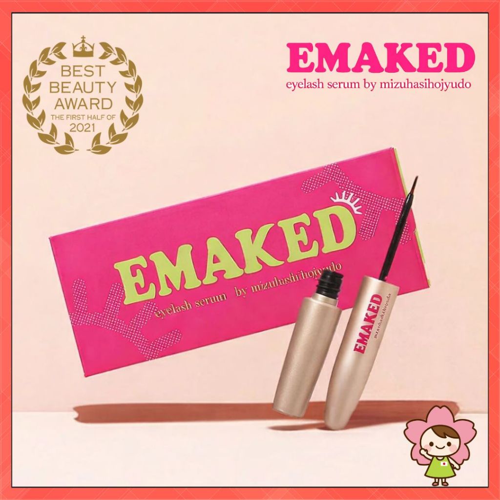 EMAKED Eyelash Growth Liquid Serum 2mL/ Mizuhashi Hojudo, Eye