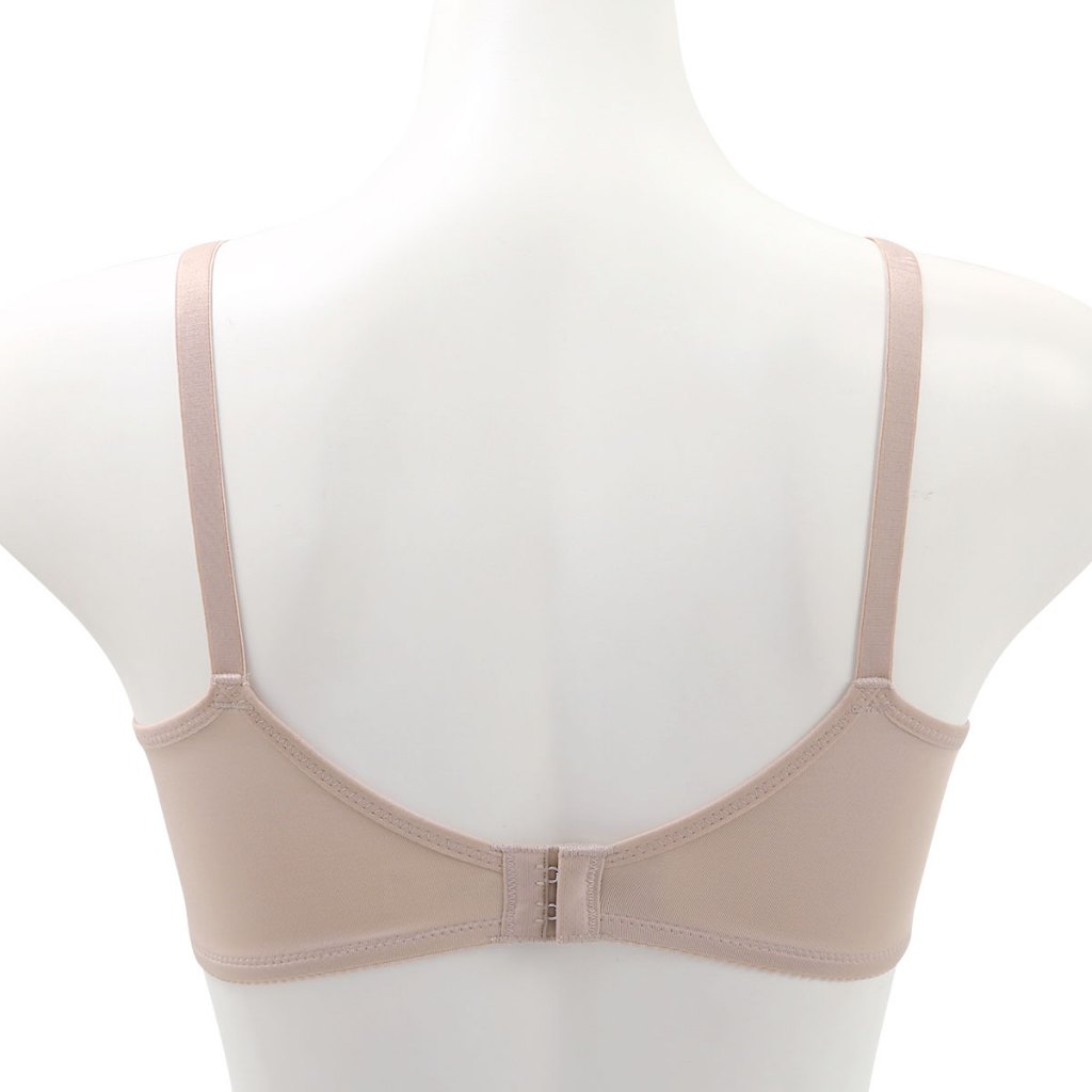 Lecien Good Choice cross mesh wireless bra (Sizes ABCD)(7412436W