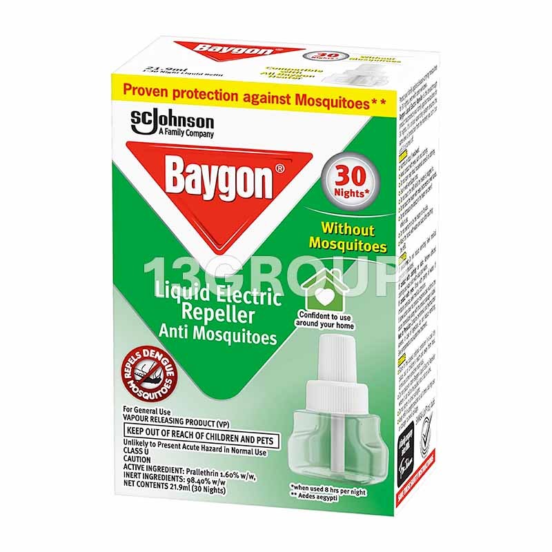 Baygon Liquid Electric Repeller Anti Mosquito / Set Refill Repellent ...