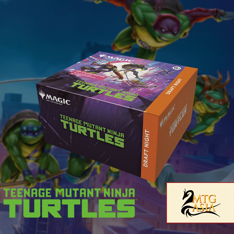 シュリンク付き MTG 英語版 draft night TURTLES Ships Now!) Teenage Mutant Ninja Turtles MTG Draft Night English