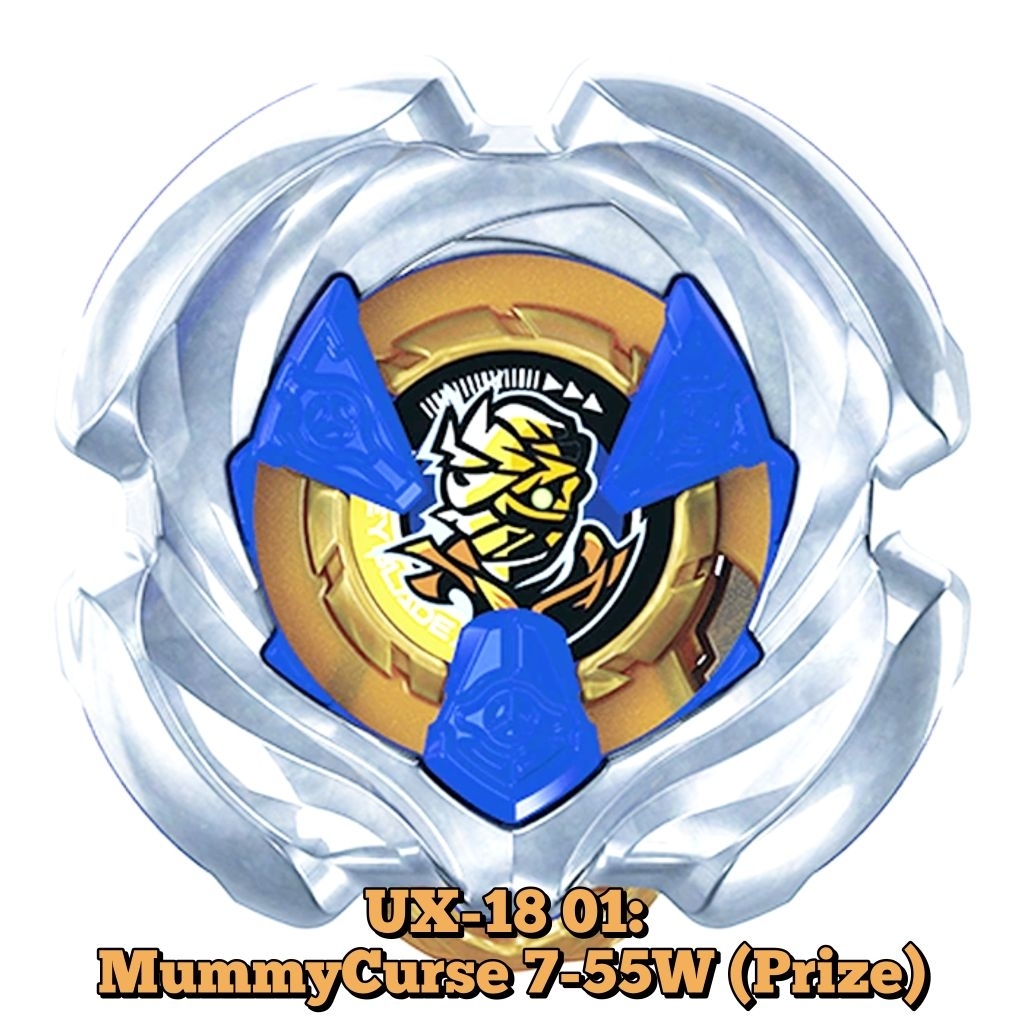 Beyblade X UX-18 UX18 Random Booster Vol.8 Mummy Curse 7-55 Wedge