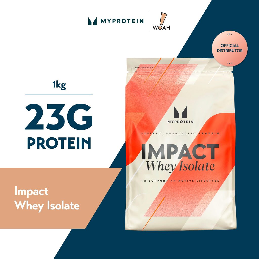 Myprotein Impact Whey Isolate 1kg Shopee Singapore 