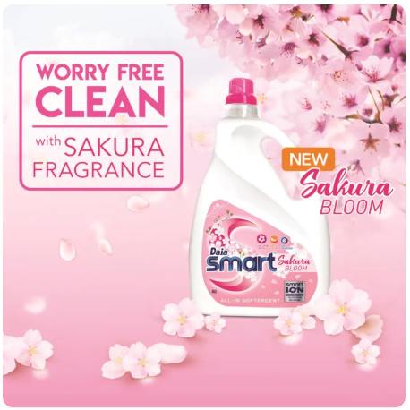 Daia Smart Detergent Liquid Sakura Bloom (Carton) | Shopee Singapore