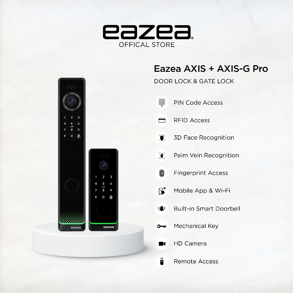 Eazea Smart Digital Lock, Online Shop Aug 2026 | Shopee Singapore