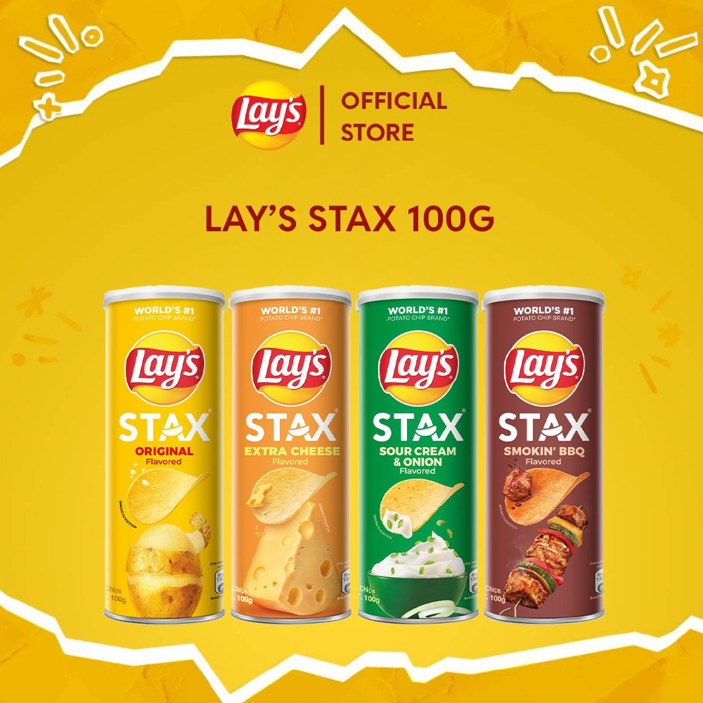Lay's Stax Potato Chips 100g (NEW) | Shopee Singapore