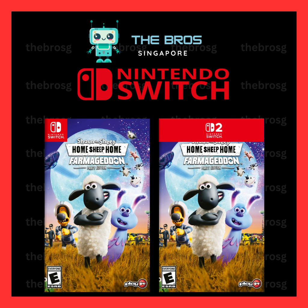 Shaun the Sheep Home Sheep Home: Farmageddon Party Edition (Nintendo ...